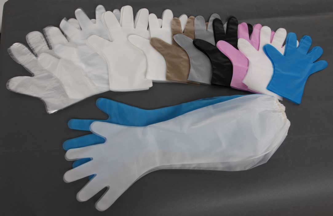 تولید دستکش یکبارمصرف از گرانول پلاستیک پلی اتیلن در ایام کرونا